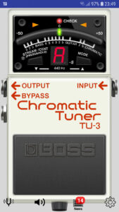 Boss chromatische tune TU-3